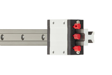 drylin® T linear guide, complete system, carriage with automatic clearance adjustment