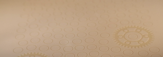 Součásti jsou vyrobeny 3D tiskem pomocí metody laserového sintrování.