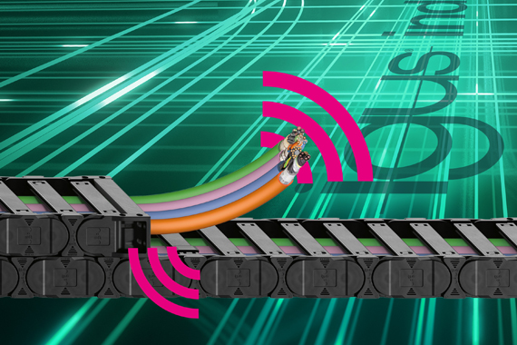 Systém dodávky energie přenáší data