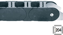 e-chain® s příčníkem u každého článku