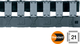 e-chain® s příčníkem u každého článku