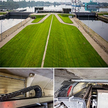 Zdymadlo, Wilhelmshaven, Německo