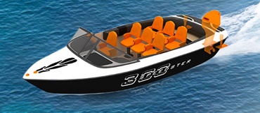 Motorboat with igus products