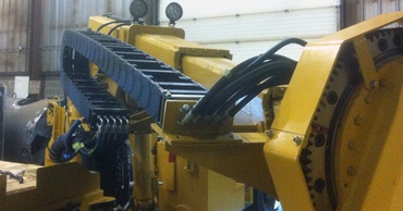 Pracovní plošina pro ražení tunelů