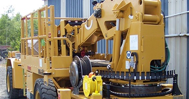 Užitkové vozidlo pro těžbu