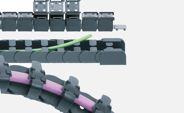 Vedení kabelů pro kancelář a nábytek